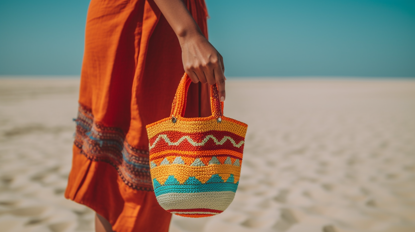 CROCHET WAYUU BAG - LUXURY – Coraj Boutique