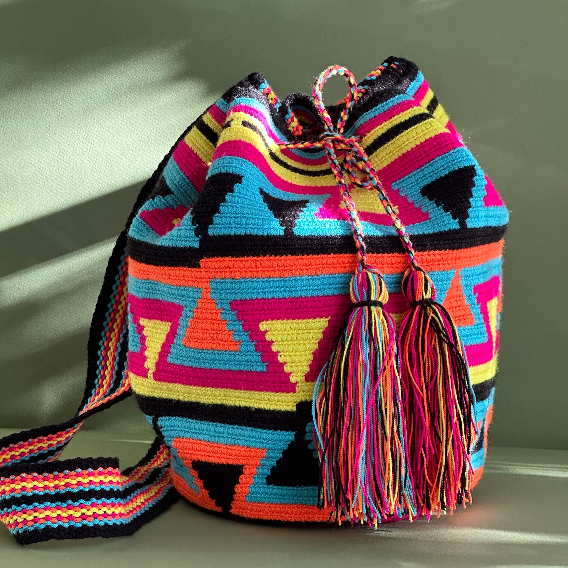 Wayuu Guaviare Bag - Large - Tierra Guajira